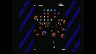 Namco Museum Galaga Arrangement Game Cube Game Play [upl. by Kenyon36]