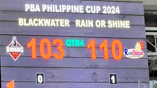 Tinambakan na nanalo pa Blackwater Bossing vs Rain or shine [upl. by Tavis127]