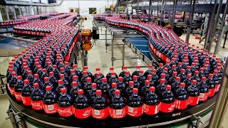 Amazing coca cola manufacturing line  Inside the soft drink factory  Filling Machine [upl. by Frederigo]