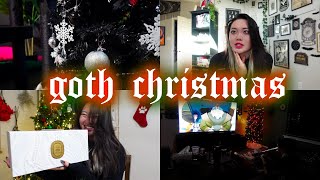 vlogmas 2023  advent calendar goth christmas tree christmas movies and holiday traditions [upl. by Dam48]