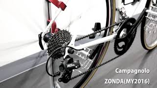 Campagnolo ZONDA C15 MY2016 Freehub sound [upl. by Potash]