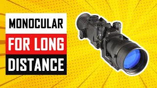 Top 5 Best Monocular for Long Distance Review in 2024 [upl. by Steven]