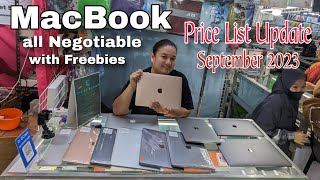 MacBook Price List Update September 2023 MacBook Pro series  MacBook Air series  VMall Greenhills [upl. by Nahtanhoj363]