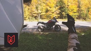 Suzuki VStrom 1000 First Ride amp Impressions [upl. by Beitnes688]