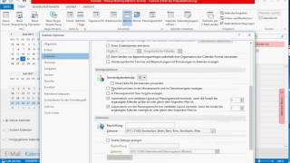 Outlook Kalenderwochen anzeigen [upl. by Nilrac807]