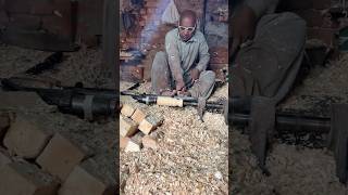 How to Make Wood Cot Leg   Amazing Skills shorts ytshorts woodworking [upl. by Aciret733]