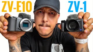 Sony zve10 vs Sony zv1  What a Surprise [upl. by Hezekiah934]