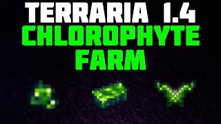 Terraria 14 Chlorophyte Farm [upl. by Aratnahs]