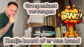 3 fase groepenkast plaatsen in Gouda  Elektricien  XL video 9 [upl. by Oludoet]