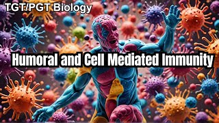 Humoral and Cell Mediated Immunity  Antibody Generation  Antibody Production  TGTPGT Biology [upl. by Acinnor259]