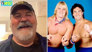 Barry Windham on Teaming with Mike Rotunda in the WWF US Express [upl. by Kayle]