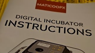 Maticoopx incubator amp quail eggs [upl. by Collis323]