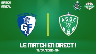 GRENOBLE FOOT 38  ASSE 🟢 Le match en direct  Allez les Verts [upl. by Lombardi146]