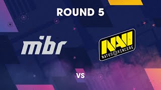 BLAST Pro Series Lisbon 2018 – Round 5 MiBR vs Na’Vi [upl. by Meghan279]