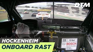 DTM Hockenheim 2019  René Rast Audi RS 5 DTM  RELIVE Onboard Race 2 [upl. by Navinod]