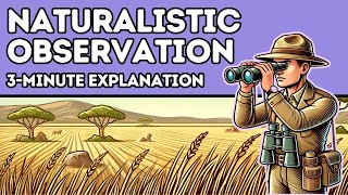 Naturalistic Observation Definition and Examples Explained in 3 Minutes [upl. by Nedroj]