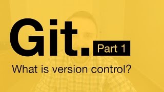 Git Tutorial Part 1 What is Version Control [upl. by Elehcar562]