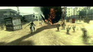 Fighting with motorcycle Majini  Resident Evil 5 gameplay   XBOX 360  HD [upl. by Yboj]