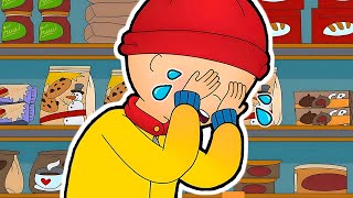 Lost at the Market  Caillou Compilations [upl. by Adnical]