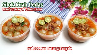 Laris Ide Jualan Cilok Kuah Pedas Modal Kecil Resep Cilok Anti Alot Cara Membuat Cilok Kuah Pedas [upl. by Anahs801]