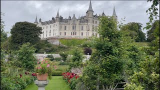 Dunrobin Castle Gardens 🌼 A relaxing tour NOVICE GARDEN [upl. by Hebrew]