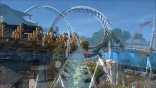 Shockwave Drayton Manor UK  Intamin Rides [upl. by Camfort225]