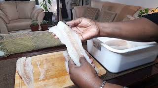 How to make real Salt Cod Fish at Home [upl. by Dougal]