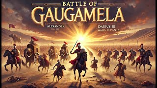 The Battle of Gaugamela alexanderthegreat persia [upl. by Giarc257]