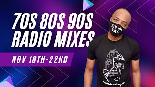 70s 80s 90s Old School Radio Mixes by Jammin Jay [upl. by Ssegrub]