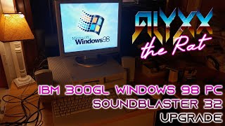 Windows 98 PC SoundBlaster Upgrade [upl. by Lika679]