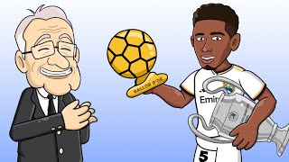 Jude Bellingham  Journey to Real Madrid  Football Animation [upl. by Koran]