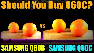 Samsung Q60C vs Samsung Q60B  Samsung Q60C TV Review  Samsung Q60B Review  Samsung Q60C PS5 [upl. by Gerdeen]