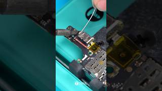 Dock Connector Replacement Demo 3  How to change mobile charging jack chargingjack [upl. by Llegna]