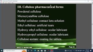 Pharmacognosy 1 lec 8 [upl. by Ivgnout]