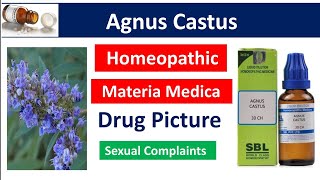 Agnus Castus Homeopathic Medicine  Drug Picture  Materia Medica [upl. by Tnilc189]