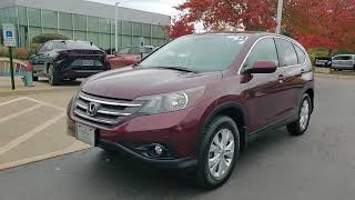 2014 Honda CRV EX Schaumburg IL 250130A [upl. by Oiliruam]