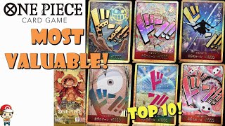 The Most Valuable Gold DON Cards from PRB01 Top 10 Super Parallel DON One Piece TCG News [upl. by Brion]