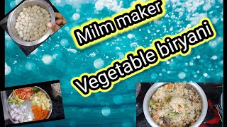 😇meal maker vegetable biryani super tasty biryani🤤indianrecip cookingfood [upl. by Agrippina687]