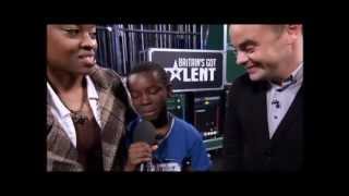 MALAKI PAUL 9 YRS OLD SINGS LISTEN ON BRITAINS GOT TALENT 2012 [upl. by Layman276]