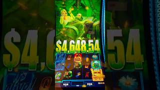 Epic Major Jackpot Frankenstein Slot Machine casinogame gamblinggame slots [upl. by Seniag]