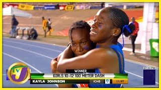 Kayla Johnson 100m 1197 Run Boys and Girls Championship 2023 100M FINALS Class 4 Girls [upl. by Hanahsuar]