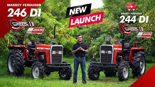 Massey Ferguson 244  Massey Ferguson 246 DYNATRACK 4WD  Full Tractor Review  Hindi  New Launch [upl. by Atteroc]