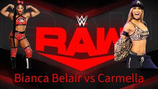 WWE 2K23 Bianca Belair vs Carmella [upl. by Marlow]