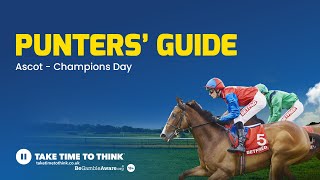 Weekend Racing Tips with Jason Weaver  The Punters Guide  Ascot Champions Day [upl. by Ninos950]