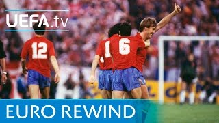 EURO 1984 highlights Spain 11 Denmark 54 pens [upl. by Ollopa]