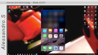 ITA  TUTORIAL  MIRRORING SCHERMO iPhone77PLUS in Windows 10 2017 [upl. by Atinev]