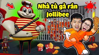 Vượt ngục nhà tù Jollibee pha ke bắt người làm gà rán bqThanh amp Ốc Ăn Rồi Chạy [upl. by Tristam]