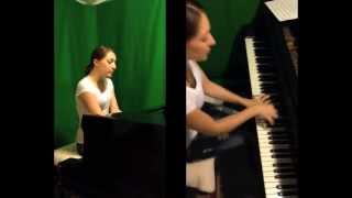 Sonya Belousova Rehearses Jorge Calandrelli Piano Pieces [upl. by Jacintha]