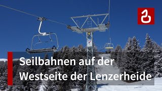 Seilbahnen LenzerheideValbella Westseite [upl. by Enilegna]