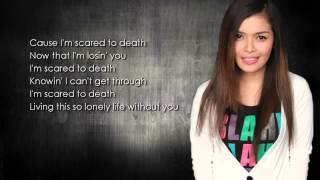 Im Scared to Death  Kz Tandingan  Lyrics HD [upl. by Nidnarb956]